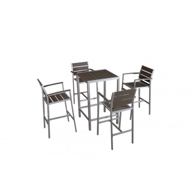 SAC Deluxe Brushed Nickel 5pc Bar Set SAC Deluxe Brushed Nickel 5pc Bar Set